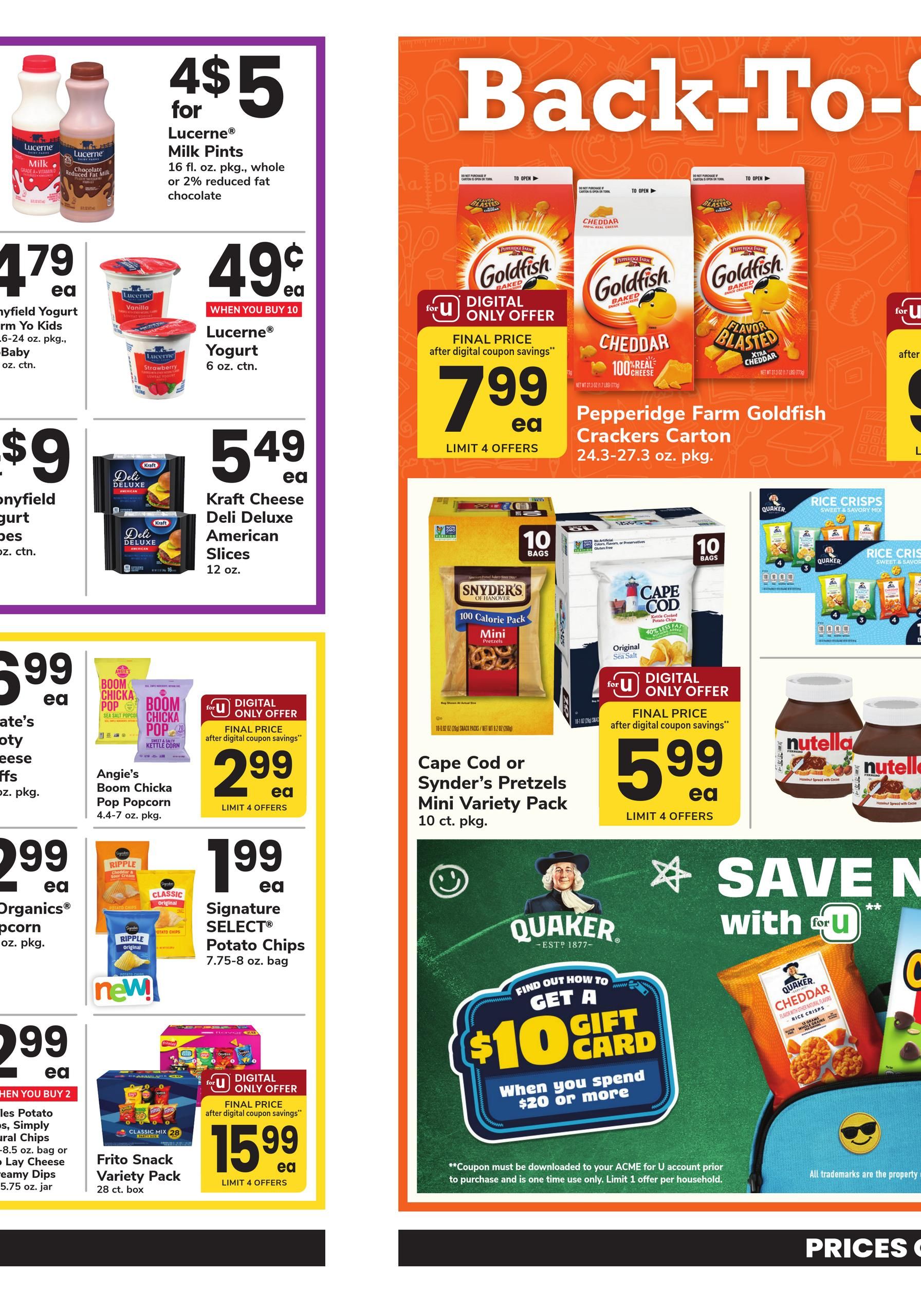Acme Markets Big Book of Savings August 7 - September 10, 2026 page 26