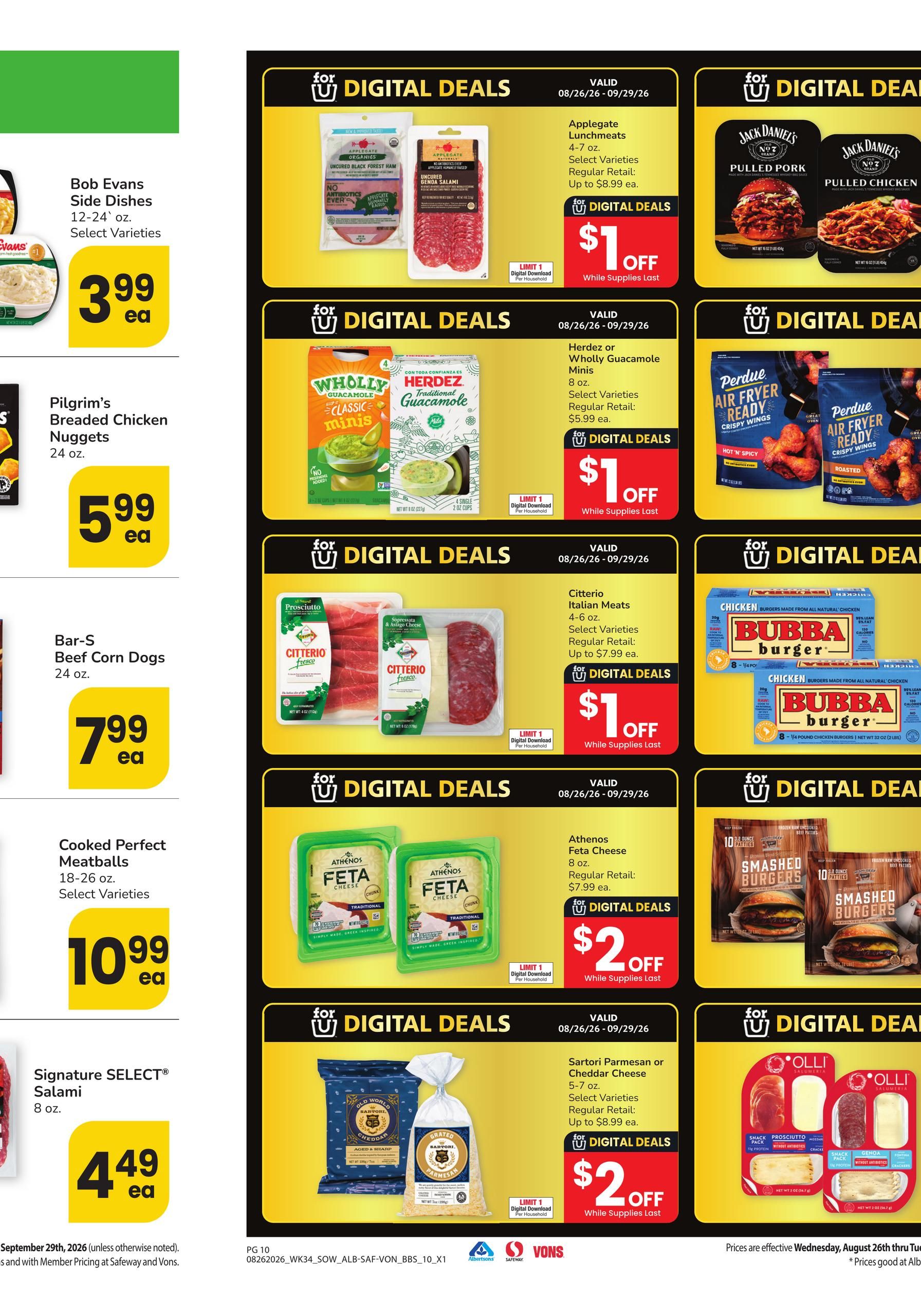 Albertsons Big Book of Savings August 26 - September 29, 2026 page 10