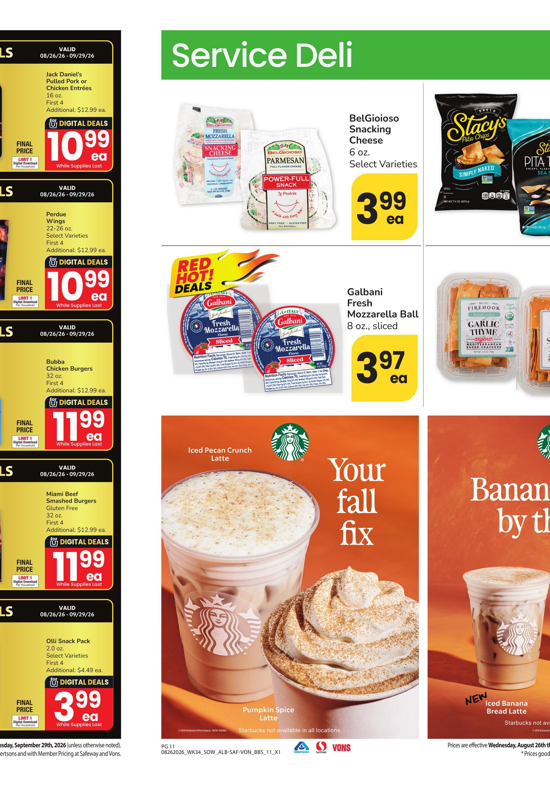 Albertsons Big Book of Savings August 26 - September 29, 2026 page 11