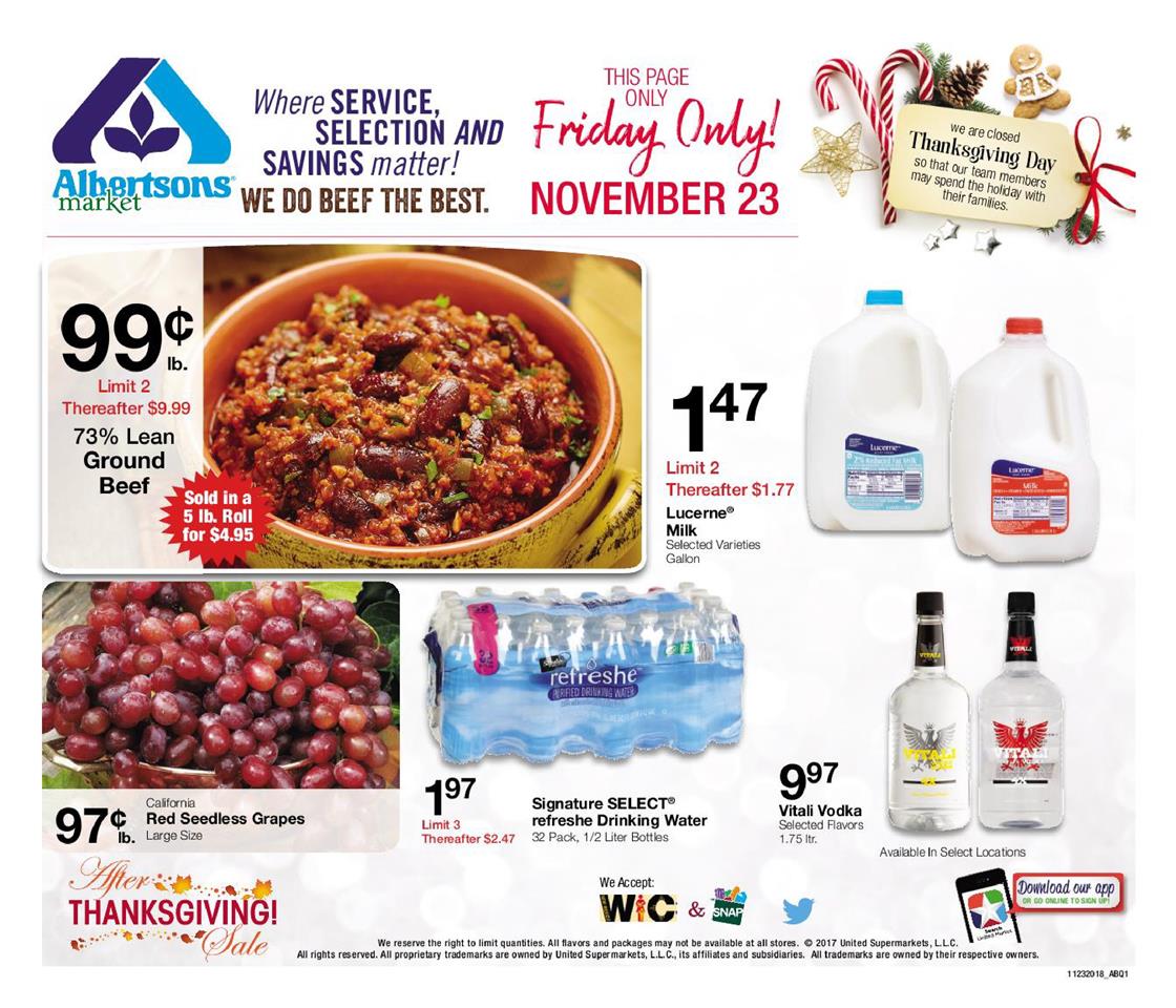 Albertsons Weekly Ad