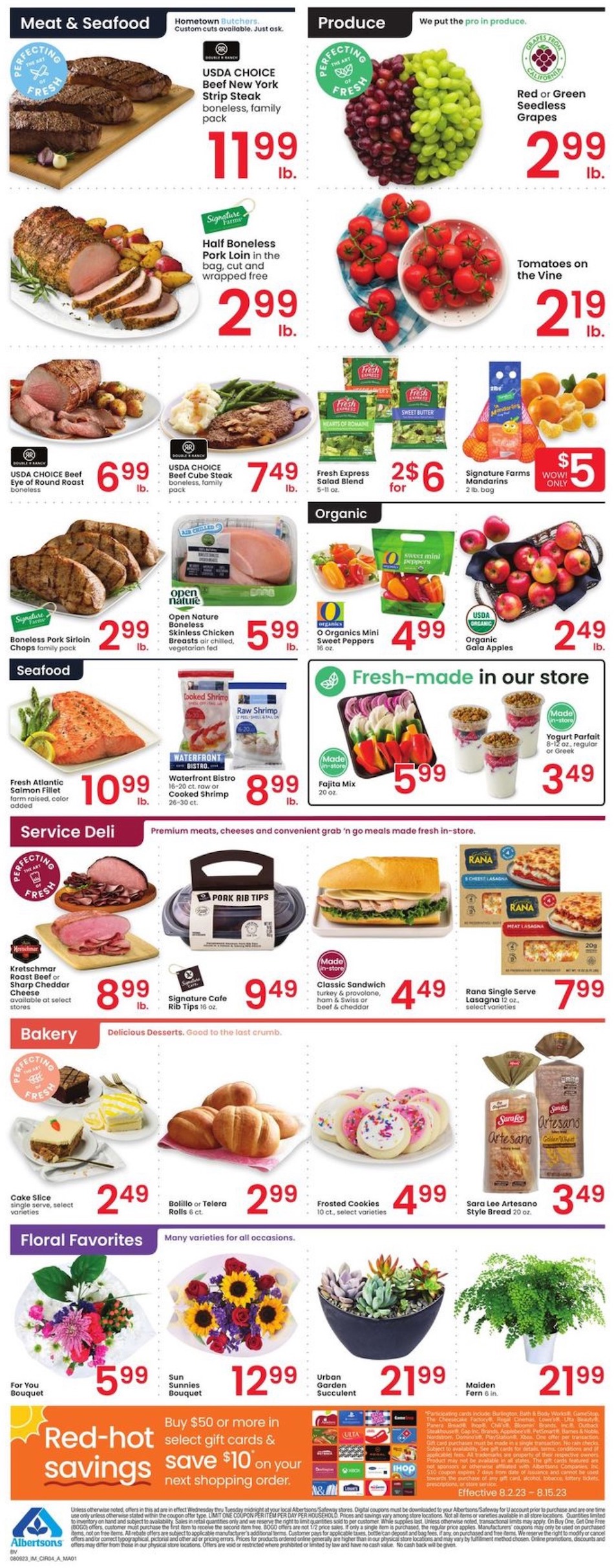 Albertsons Weekly Ad page 4