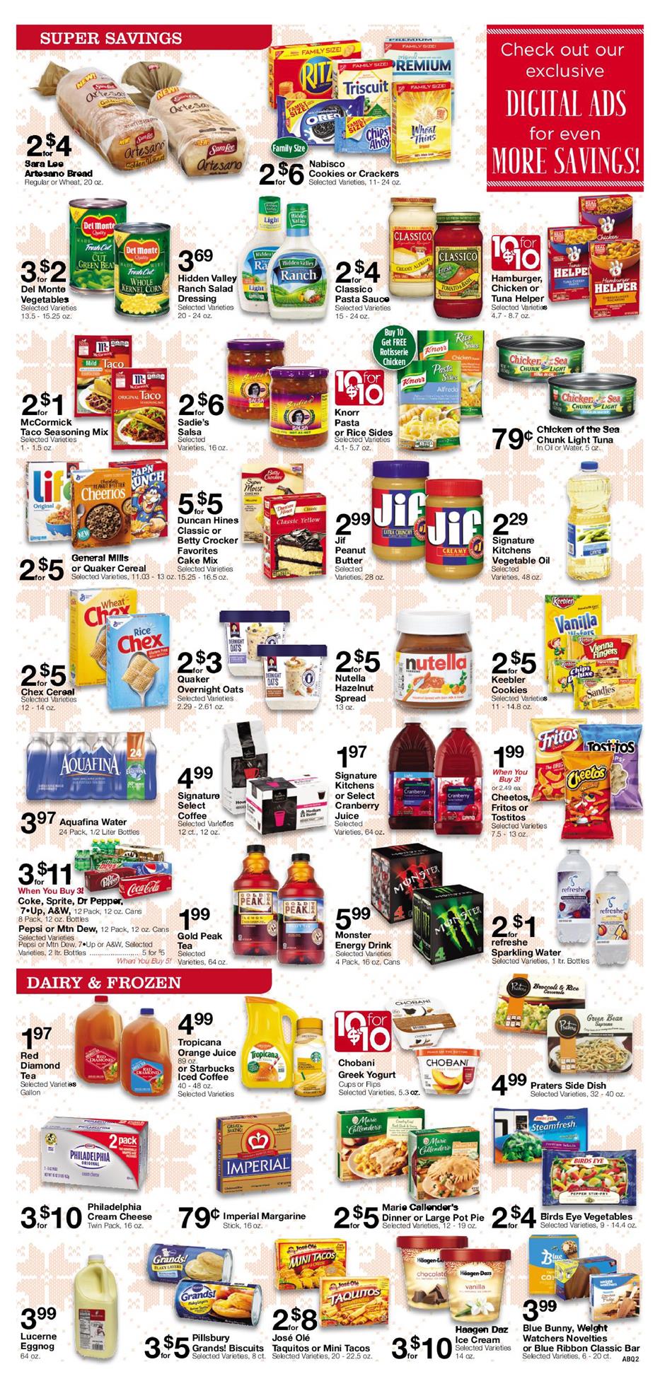 Albertsons Weekly Ad December 6 - 12, 2017 page 2