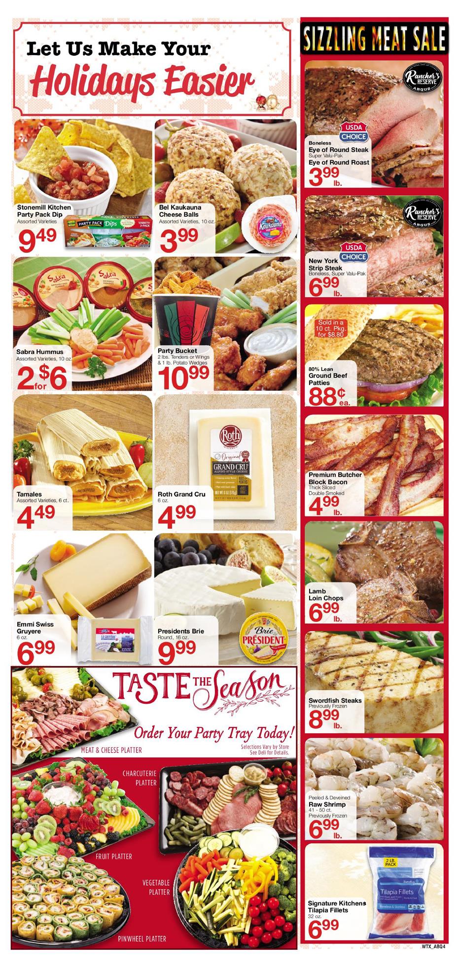 Albertsons Weekly Ad December 6 - 12, 2017 page 4