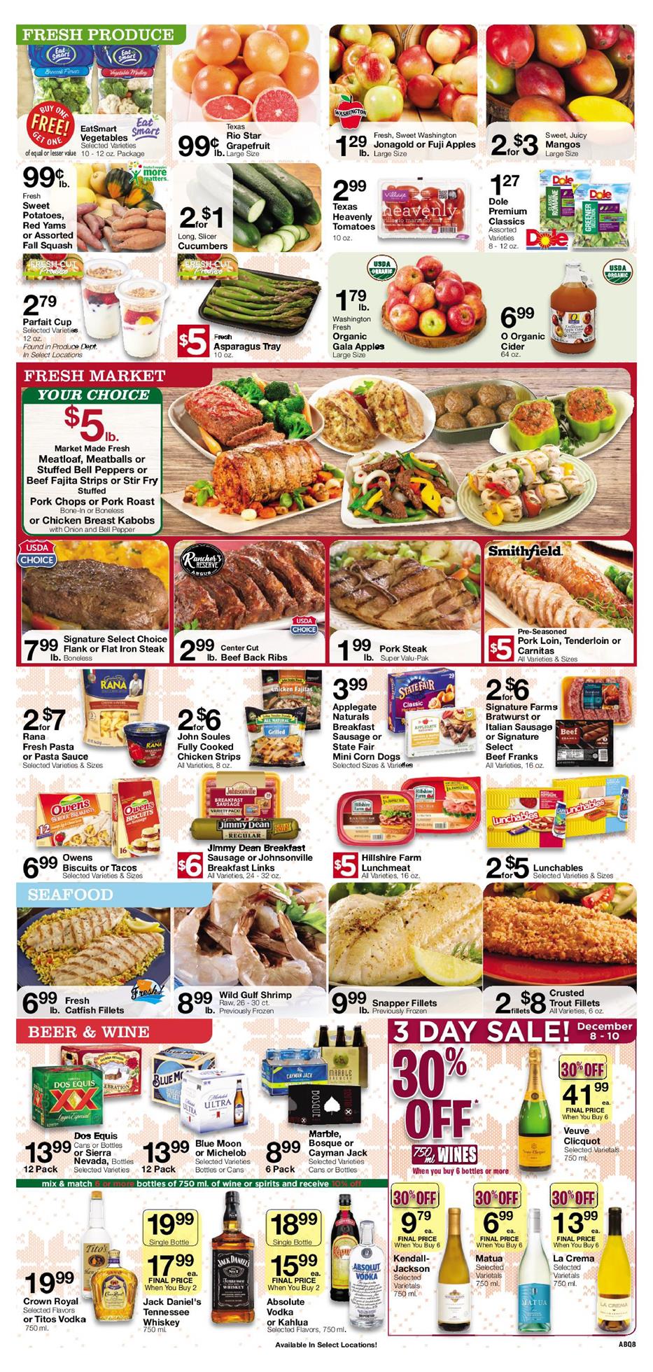 Albertsons Weekly Ad December 6 - 12, 2017 page 8