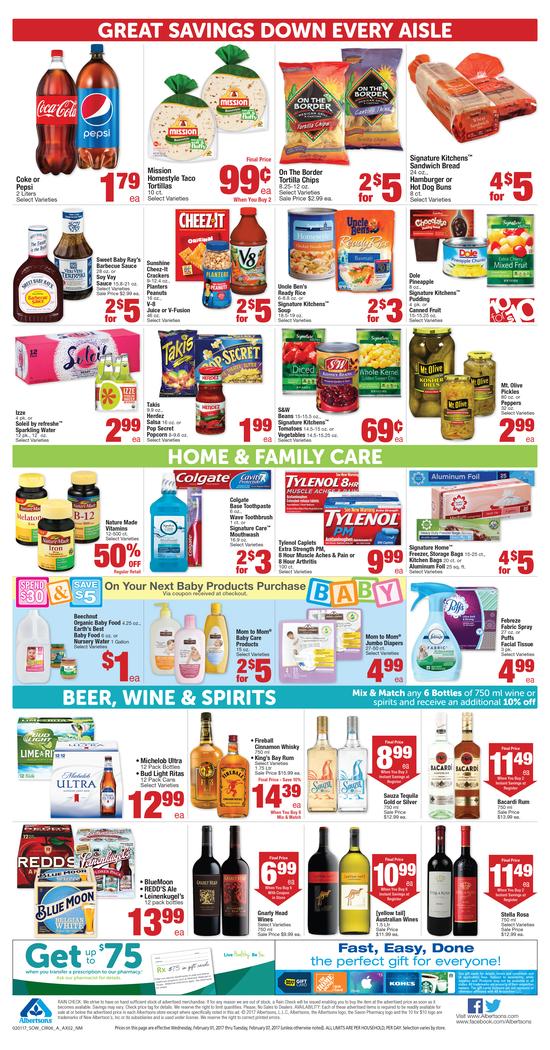 Albertsons Weekly Ad February 1 - 7 2017 page 8