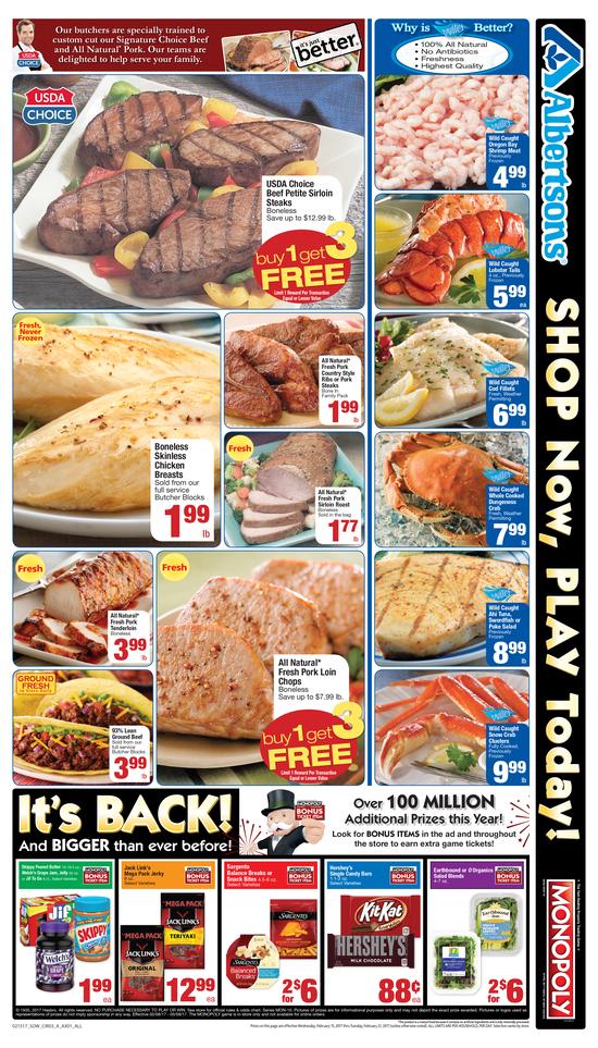 Albertsons Weekly Ad February 15 - 21 2017 page 3