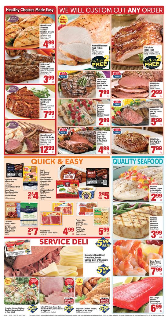 Albertsons Weekly Ad February 22 - 28 2017 page 2