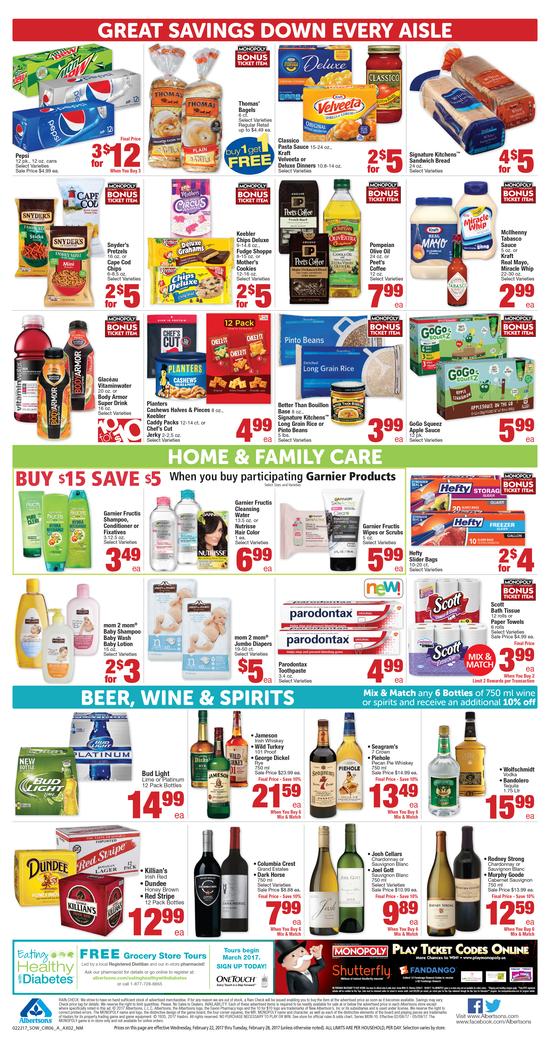 Albertsons Weekly Ad February 22 - 28 2017 page 6