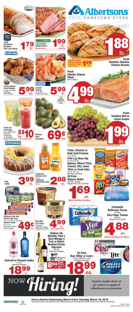 Albertsons Weekly Ad Mar 10 2016 page 2