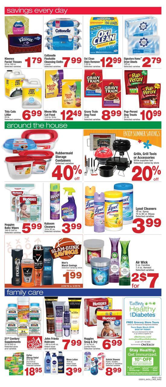Albertsons Weekly Ad Mar 10 2016 page 6