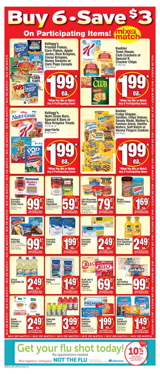 Albertsons Weekly Ad Sep 9 - Sep 15 2015 page 2