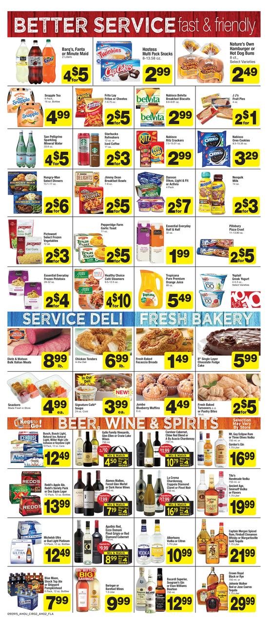 Albertsons Weekly Ad Sep 9 - Sep 15 2015 page 4