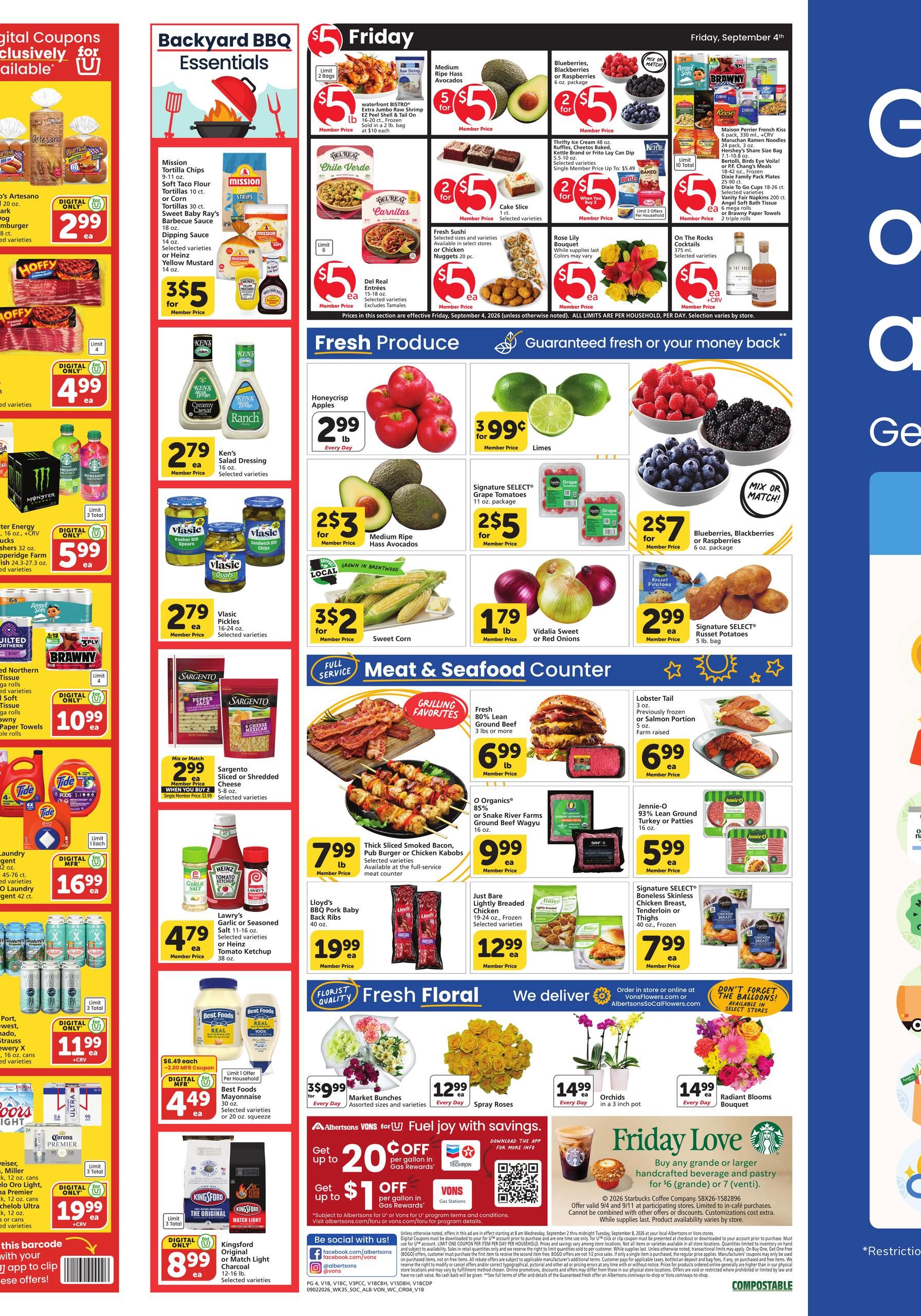 Albertsons Weekly Ad September 2 - 8, 2026 page 4