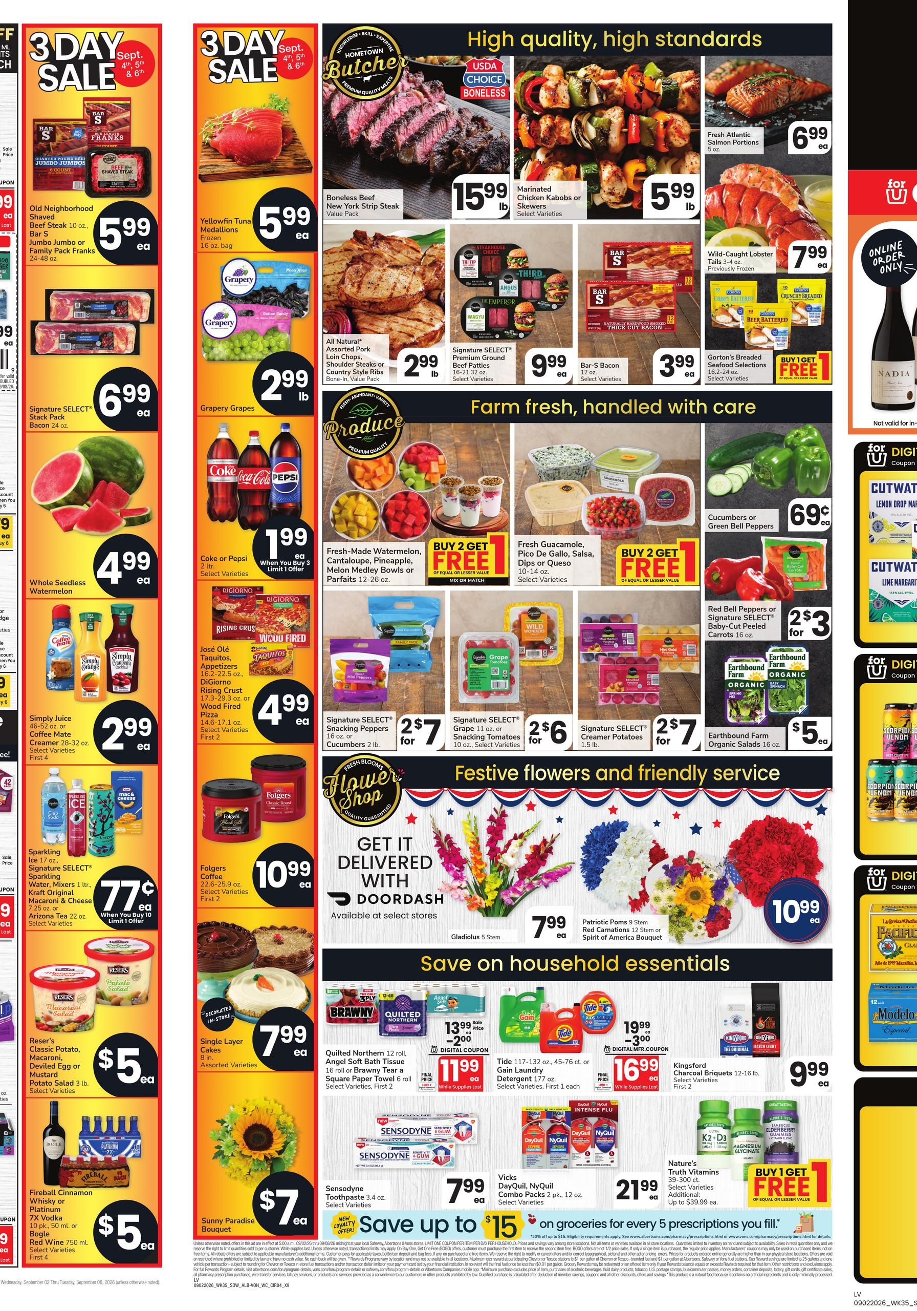 Albertsons Weekly Ad September 2 - 8, 2026 page 3