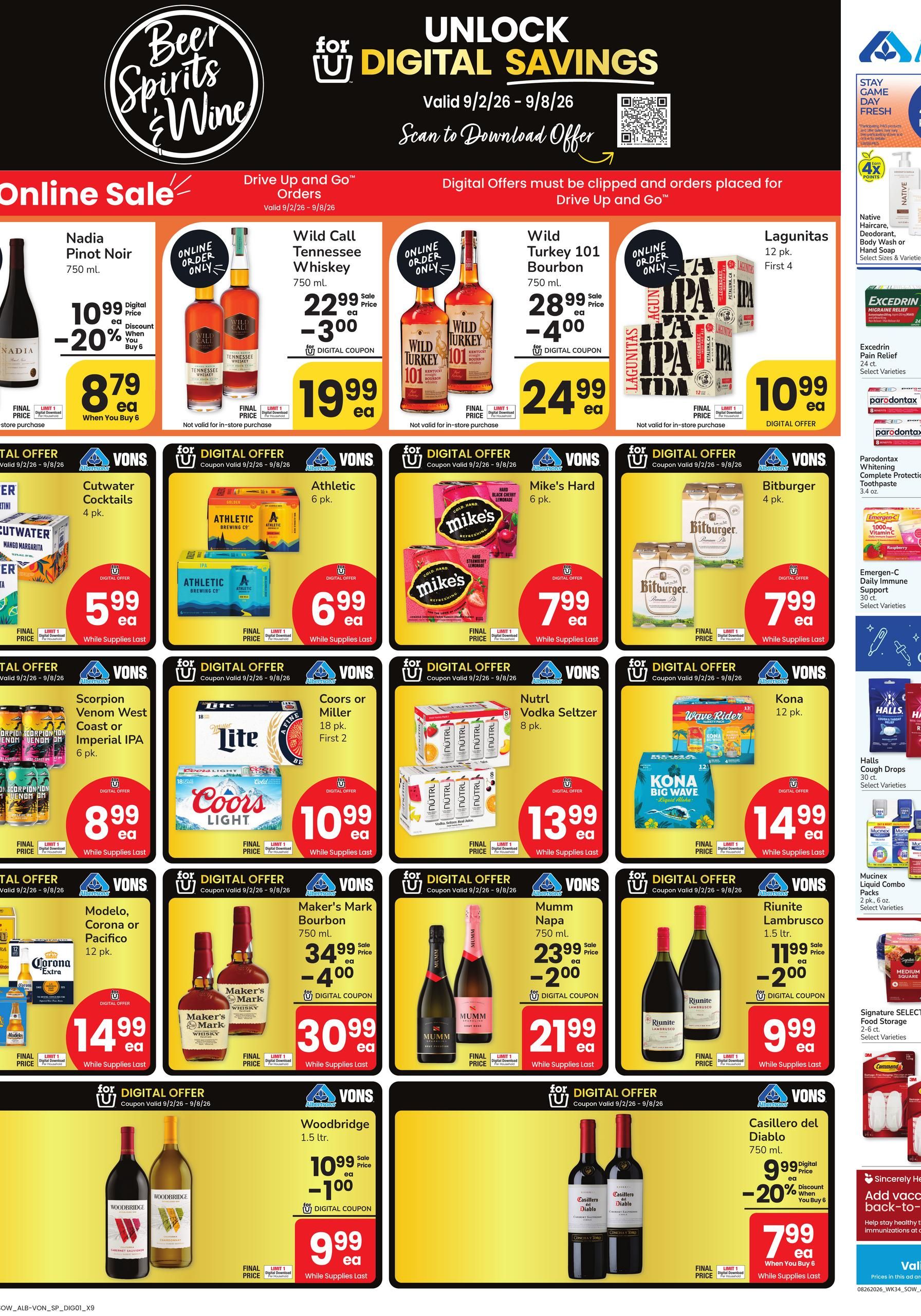 Albertsons Weekly Ad September 2 - 8, 2026 page 4