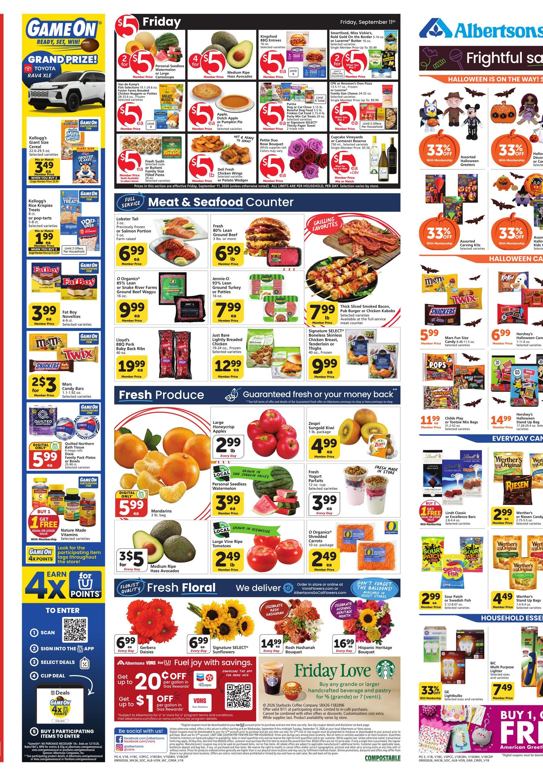 Albertsons Weekly Ad September 9 - 15, 2026 page 3