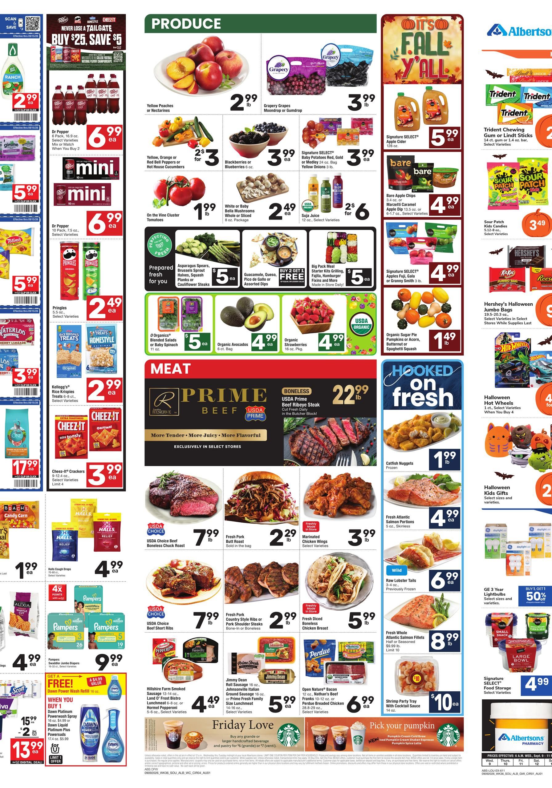 Albertsons Weekly Ad September 9 - 15, 2026 page 3