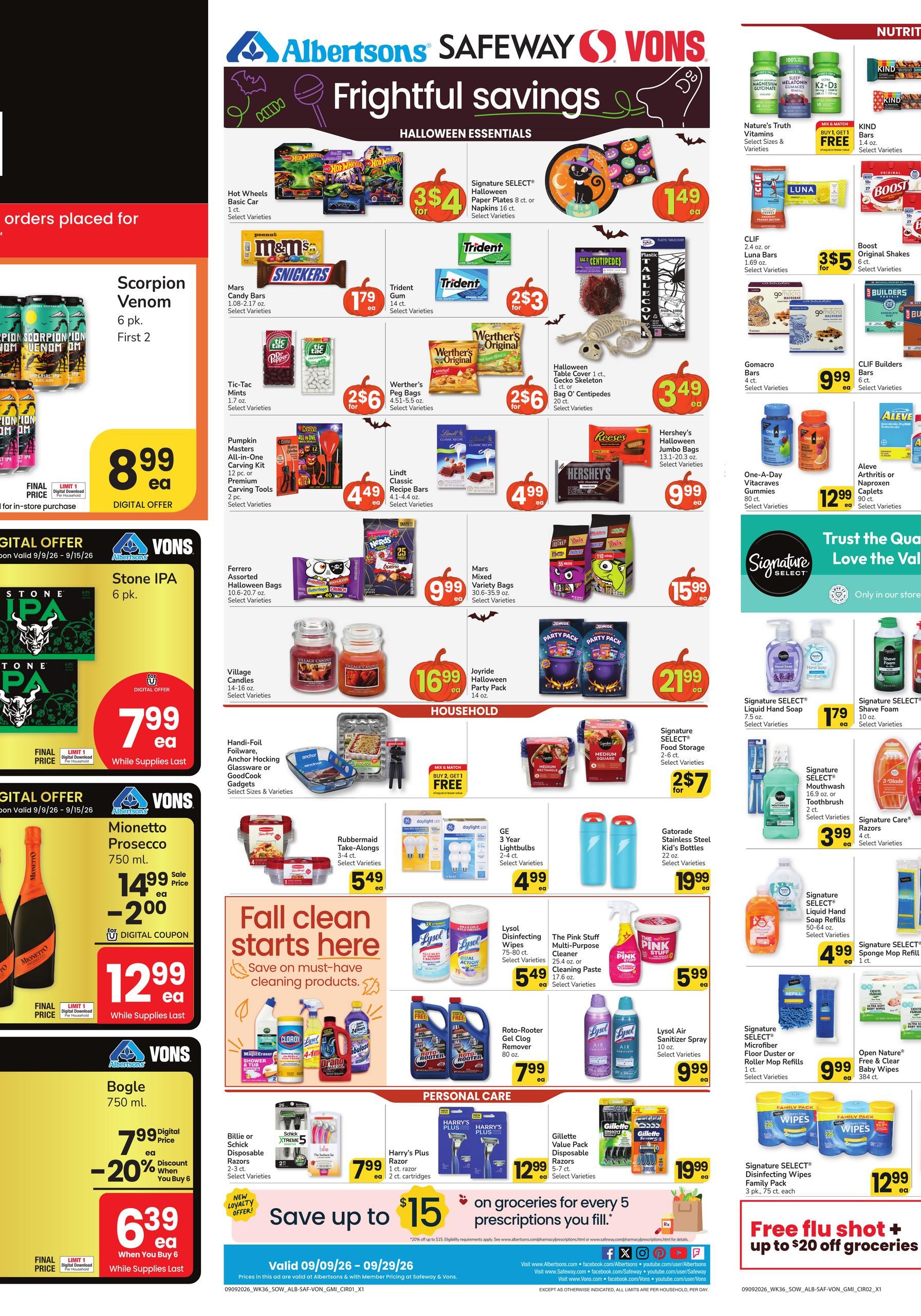 Albertsons Weekly Ad September 9 - 15, 2026 page 6