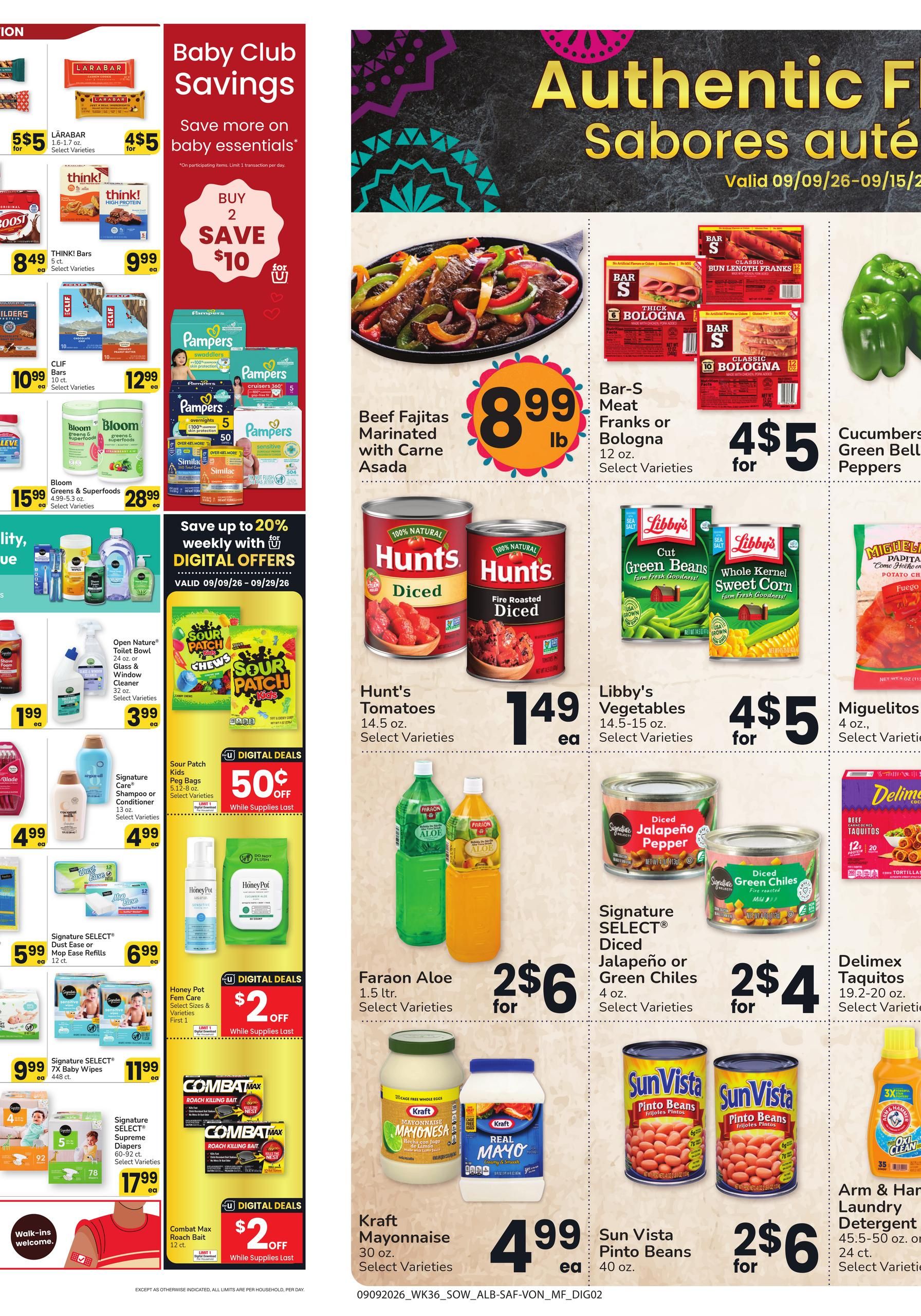Albertsons Weekly Ad September 9 - 15, 2026 page 7