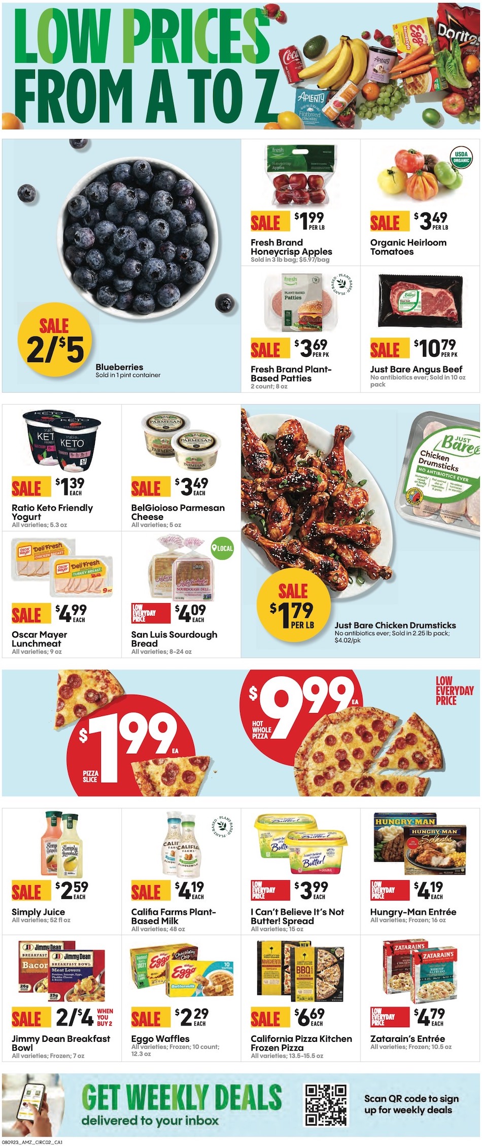 Amazon Fresh Weekly Ad Aug 9 - 15, 2023 | WeeklyAds2
