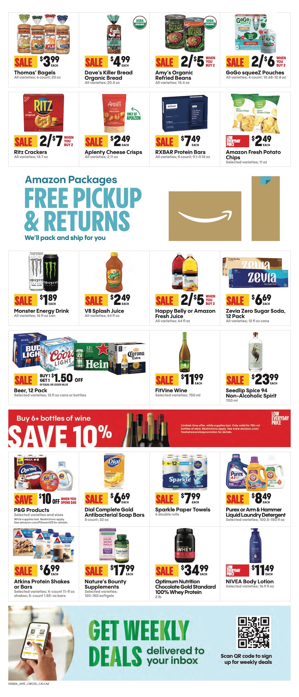 Amazon Fresh Weekly Ad page 3