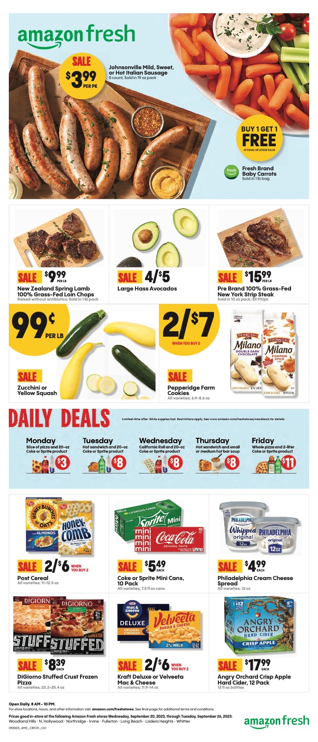 Amazon Fresh Weekly Ad