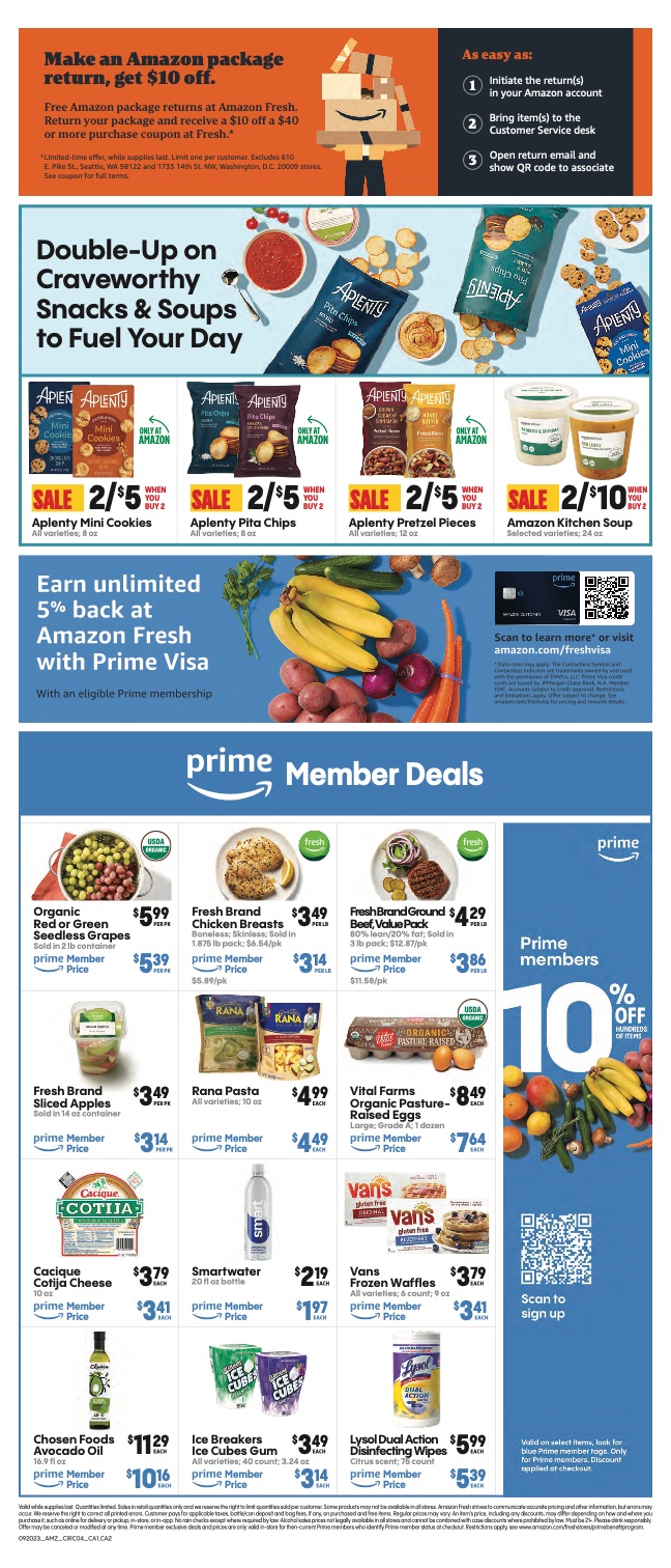Amazon Fresh Weekly Ad page 4