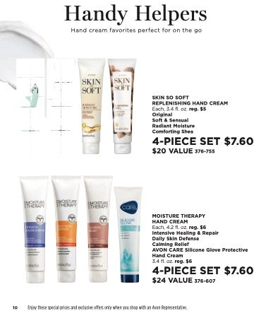 Avon Catalog page 10