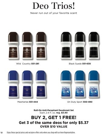 Avon Catalog page 12