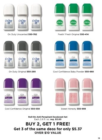 Avon Catalog page 13