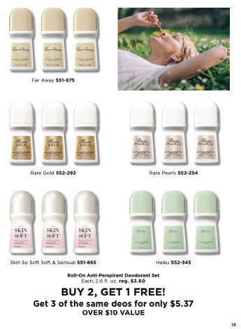 Avon Catalog page 15