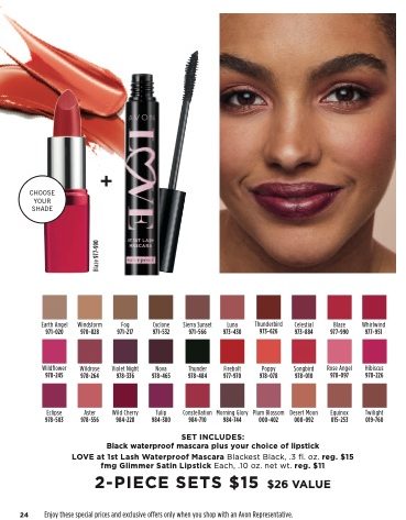 Avon Catalog page 24
