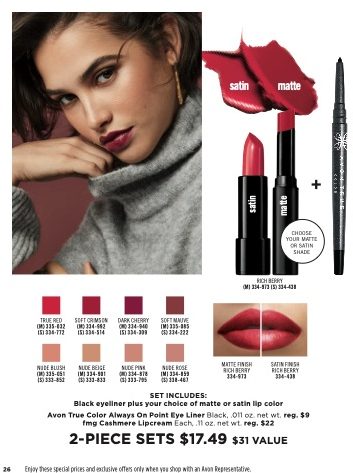 Avon Catalog page 26