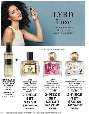 Avon Catalog page 34