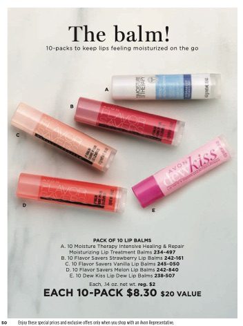 Avon Catalog page 50
