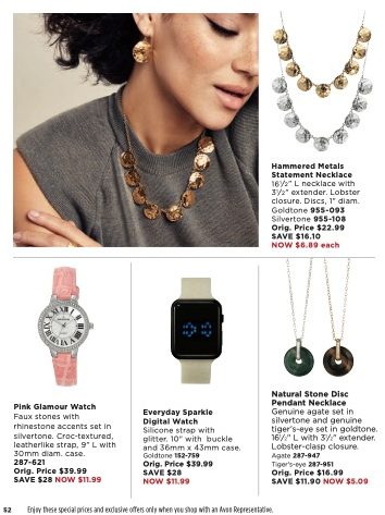 Avon Catalog page 52