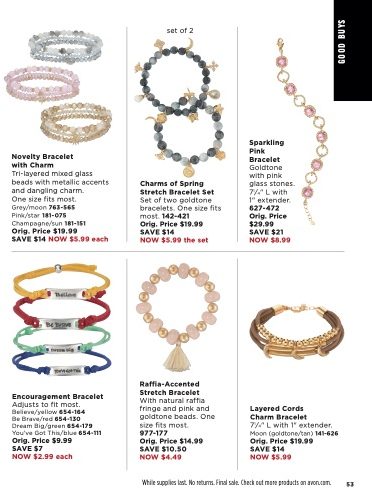 Avon Catalog page 53