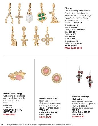 Avon Catalog page 54