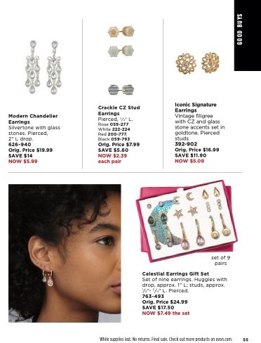Avon Catalog page 55