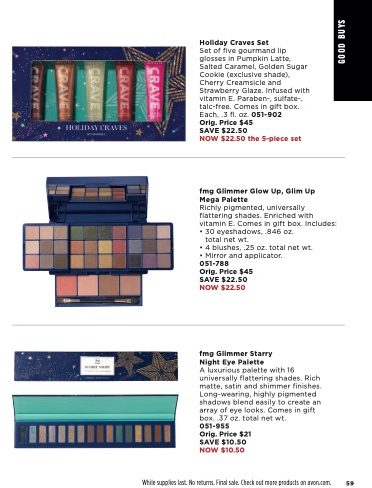 Avon Catalog page 59
