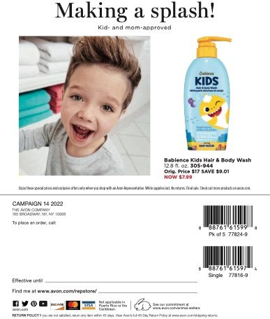 Avon Catalog page 64