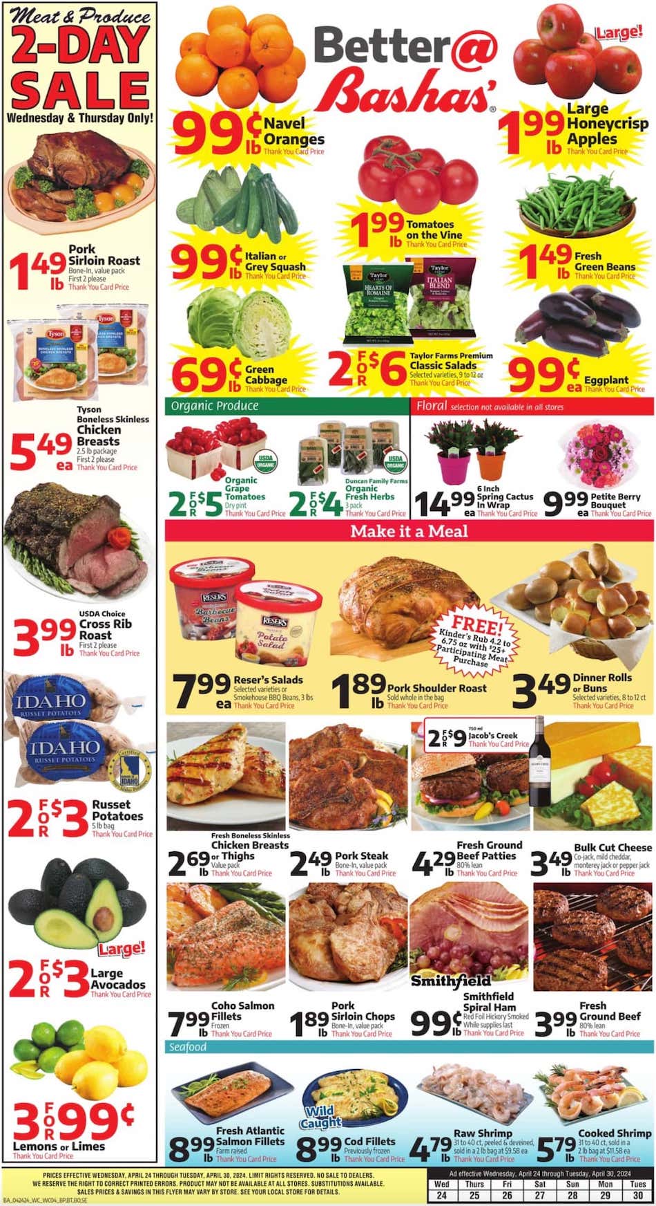 Bashas Weekly Ad Apr 24 - 30, 2024 | WeeklyAds2