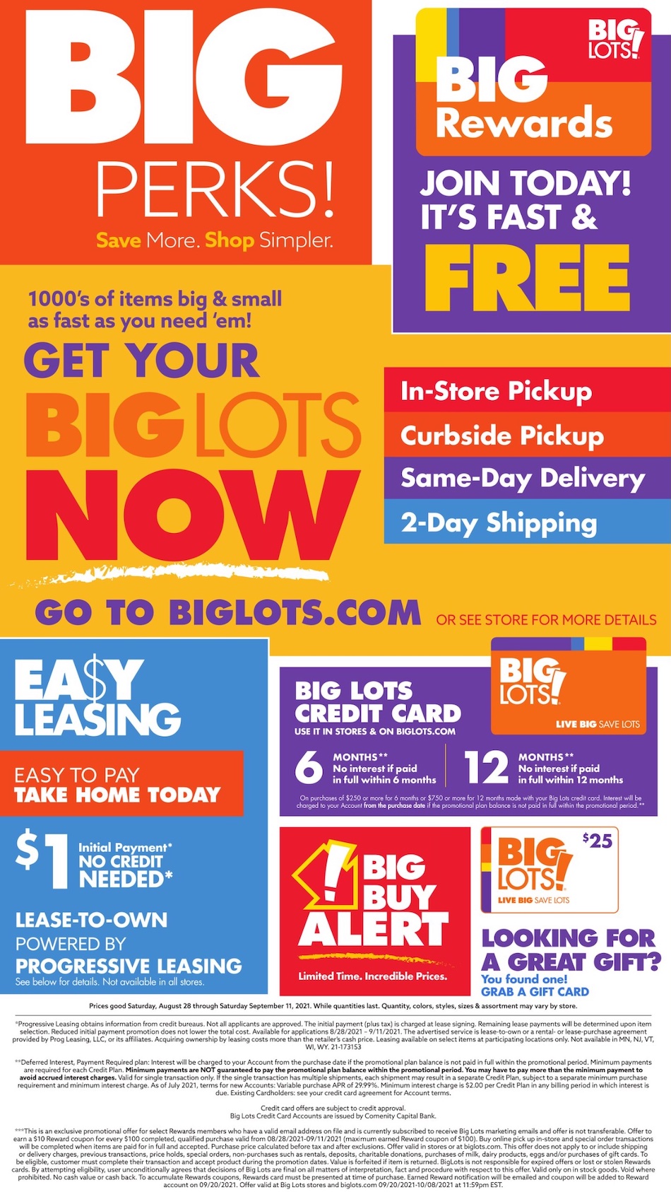 Big Lots Ad page 12