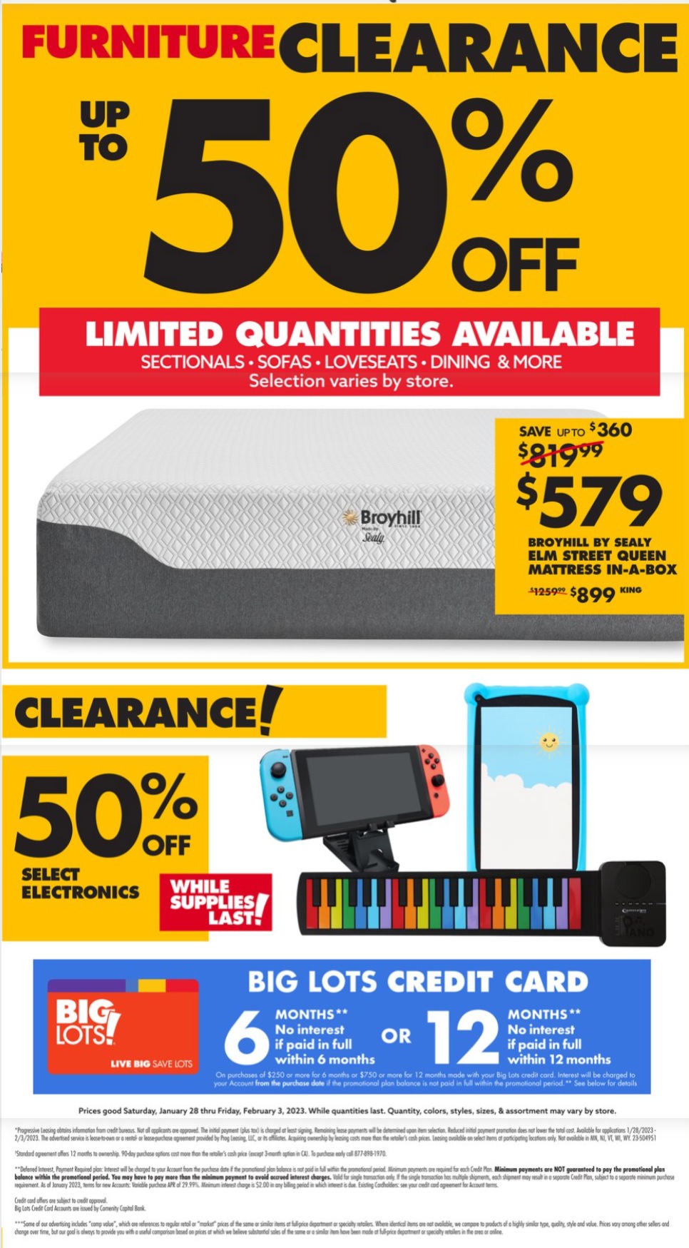 Big Lots Ad page 12