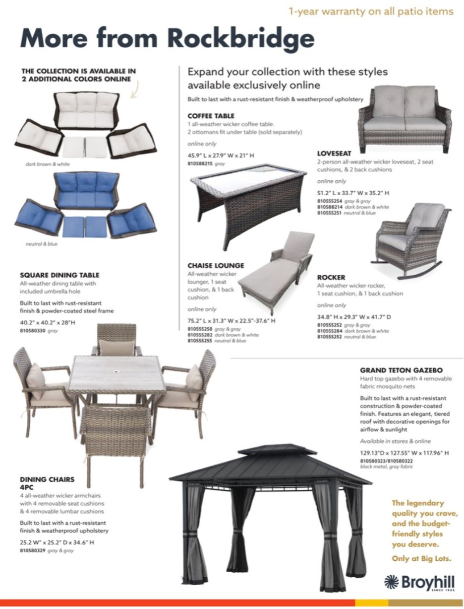 Big Lots Ad page 13