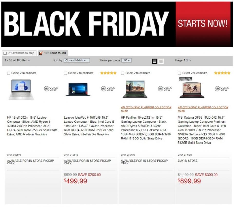 Black Friday Ads