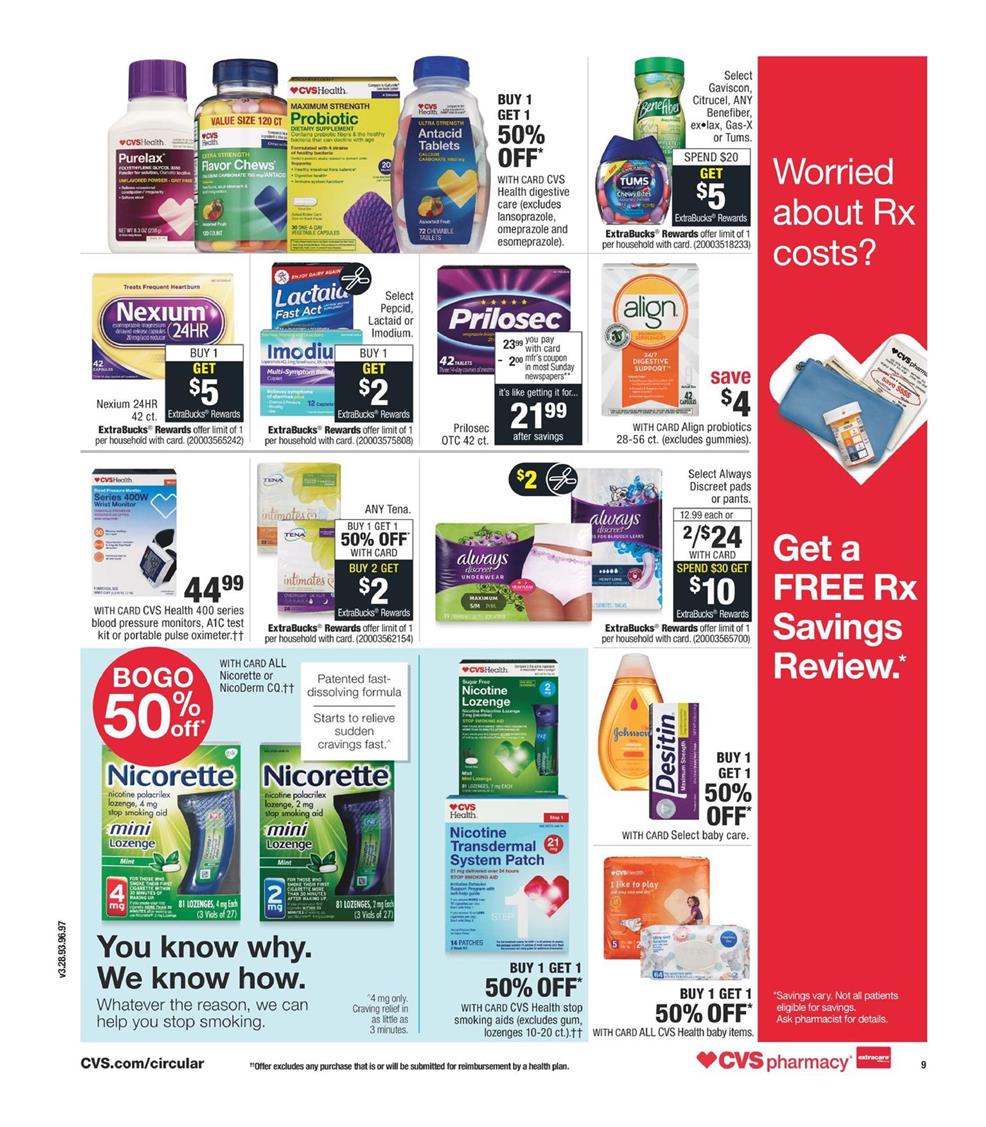 CVS Weekly Ad Aug 25 - 31, 2019 page 10