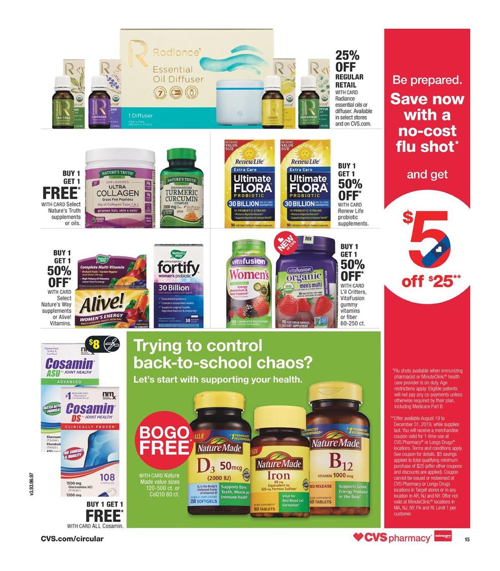 CVS Weekly Ad Aug 25 - 31, 2019 page 18