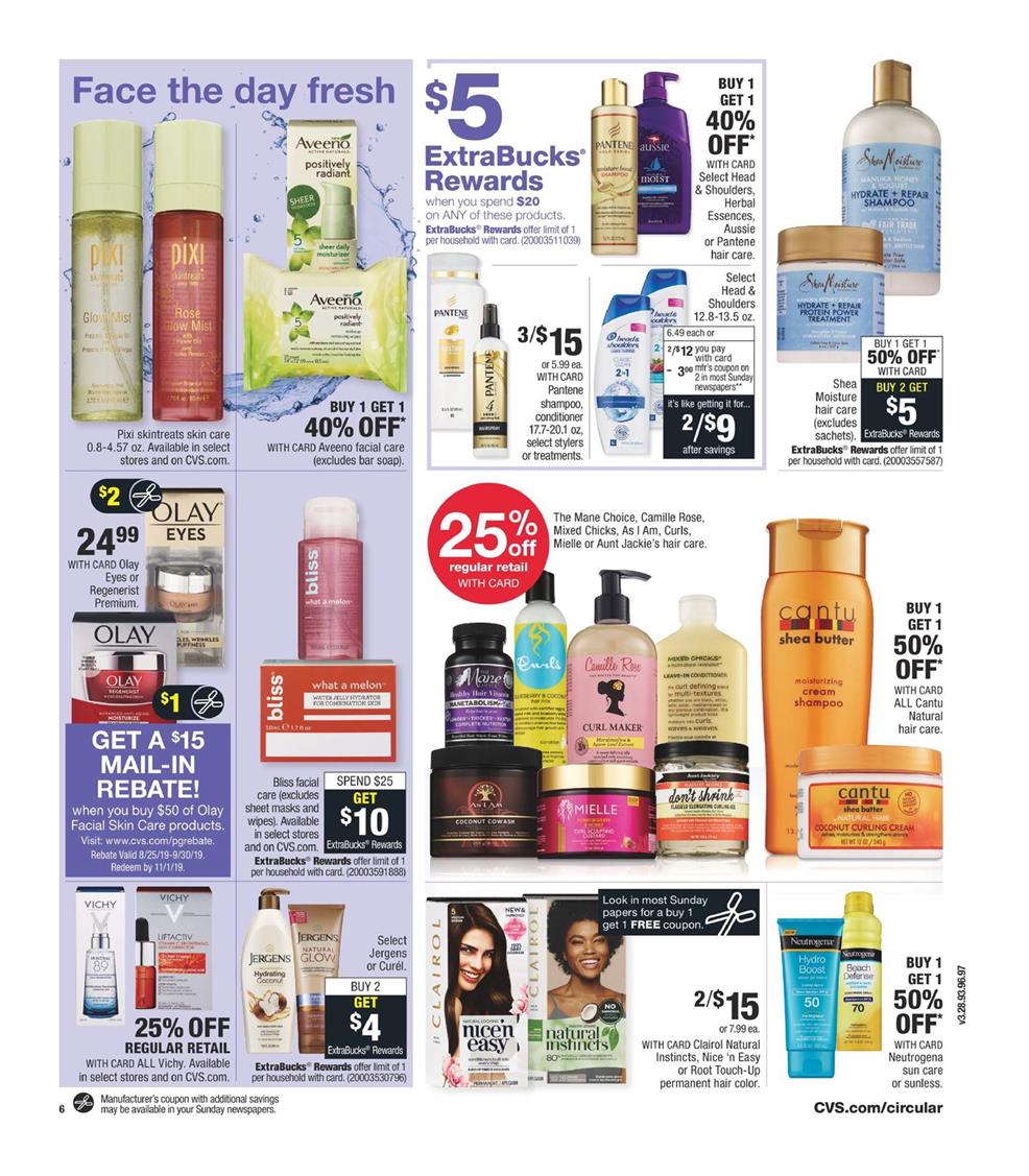 CVS Weekly Ad Aug 25 - 31, 2019 page 7