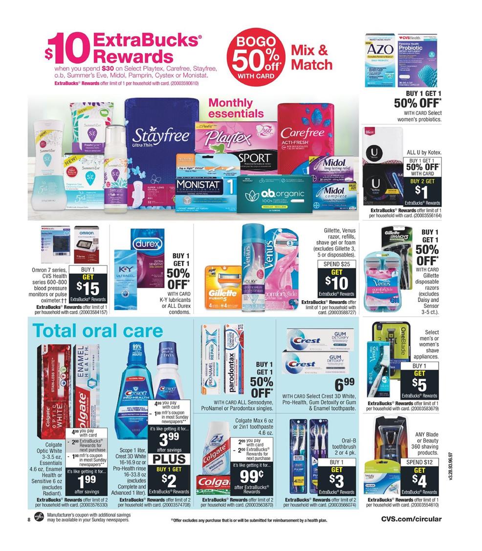 CVS Weekly Ad Aug 25 - 31, 2019 page 9